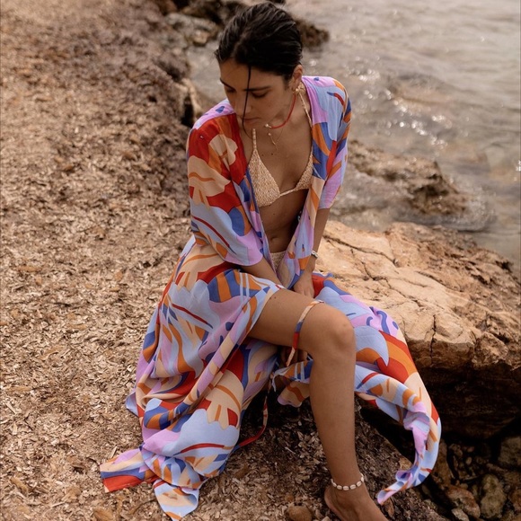 Wrap midi dress - Picture 3 of 4